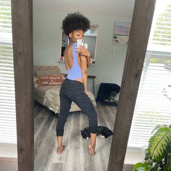 Super Distressed Black Skinny Jeans - Picture 2 of 11